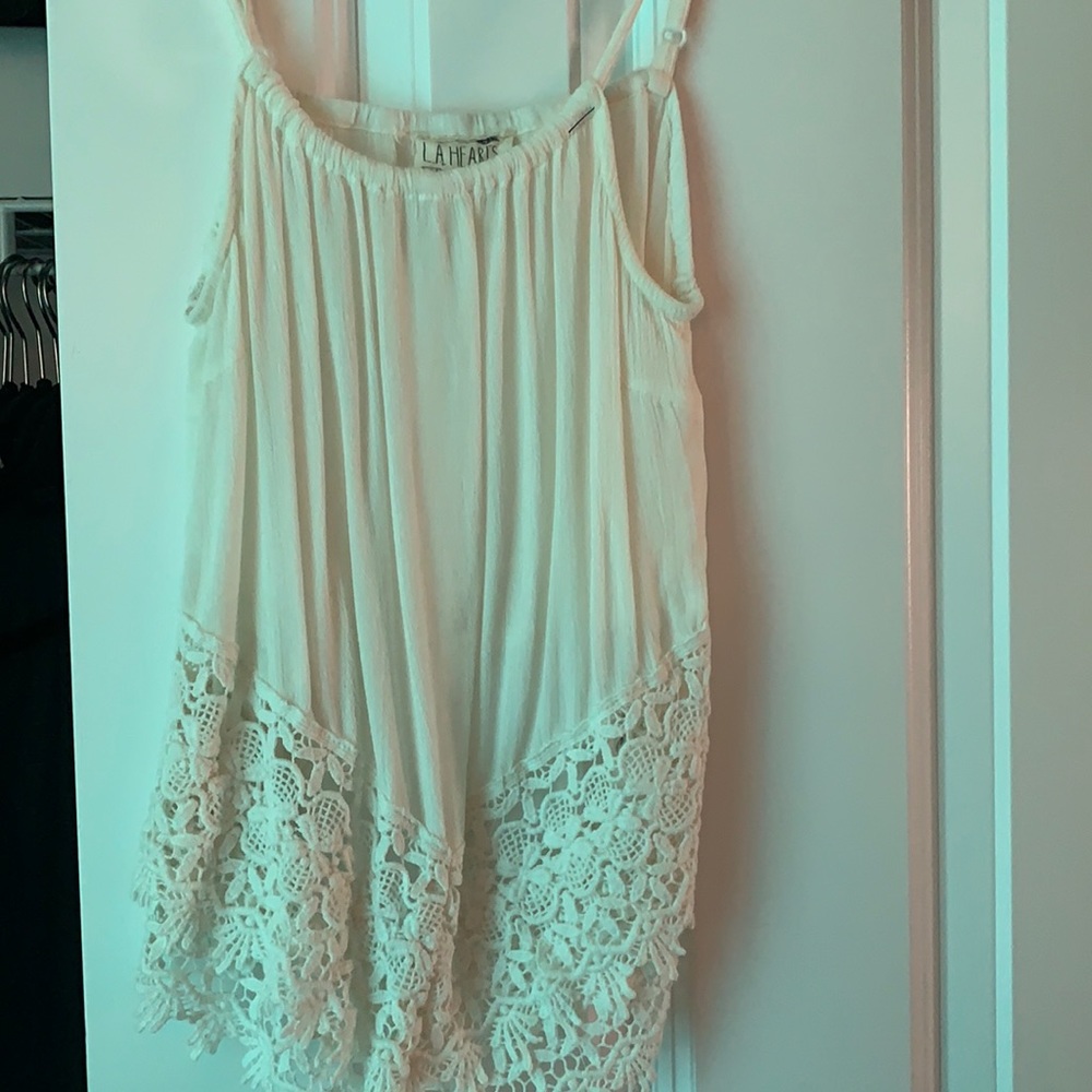 PacSun, LA Hearts brand. Cream color tank top, size XS